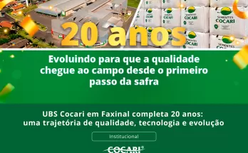 UBS Cocari em Faxinal completa 20 anos e consolida trajetória de qualidade, tecnologia e evolução