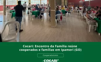 Cocari: Encontro da Família reúne cooperados e famílias em Ipameri
