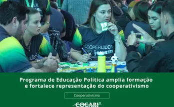 Programa de Educação Política amplia formação e fortalece representação do cooperativismo
