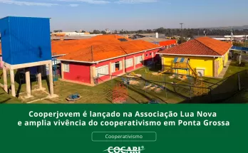 Cooperjovem é lançado na Lua Nova e amplia vivência do cooperativismo em Ponta Grossa