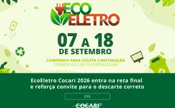EcoEletro Cocari 2026 entra na reta final e reforça convite para o descarte correto