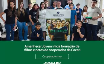 Amanhecer Jovem inicia formação de filhos e netos de cooperados da Cocari