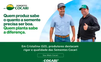 Em Cristalina (GO), produtores destacam rigor e qualidade das Sementes Cocari